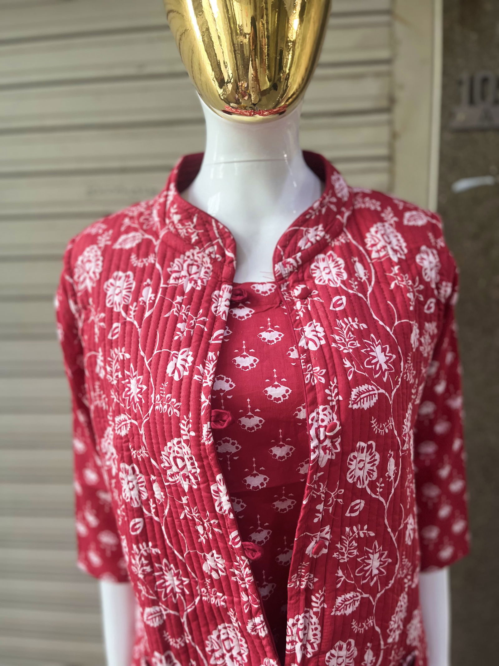 Akshar Red Designer Printed Koti Kurti With Bottom Catalog